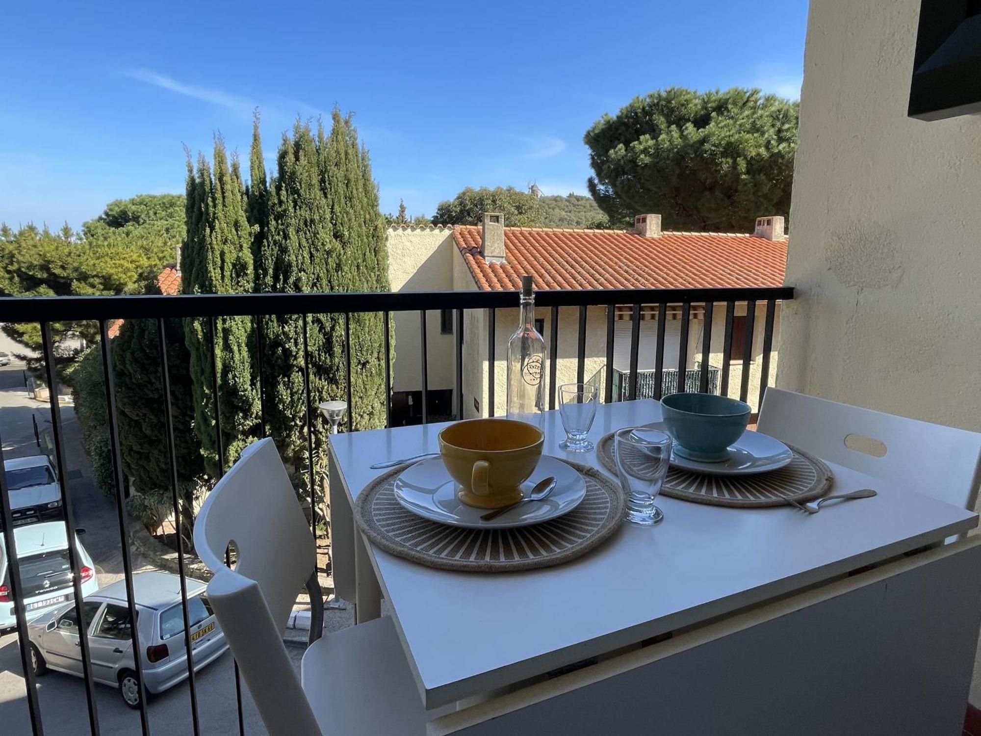 Avec Terrasse Et Parking A 300m De La - Privee A - Fr-1-309-372 Apartamento Collioure